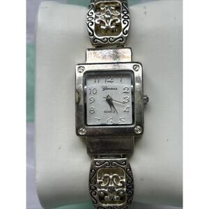 Geneva Silver Tone Women’s Quartz Watch